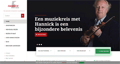 Desktop Screenshot of hannick.nl